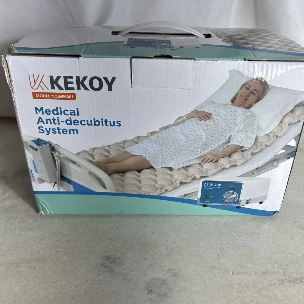 Kekoy Alternating Air Pressure Mattress Pad Beige Waterproof